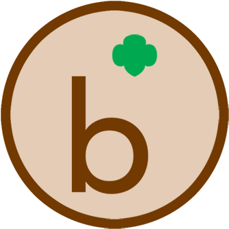 Brownie Happenings - Girl Scout Brownie (350x350), Png Download