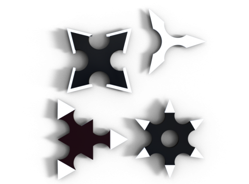 Shuriken (600x384), Png Download