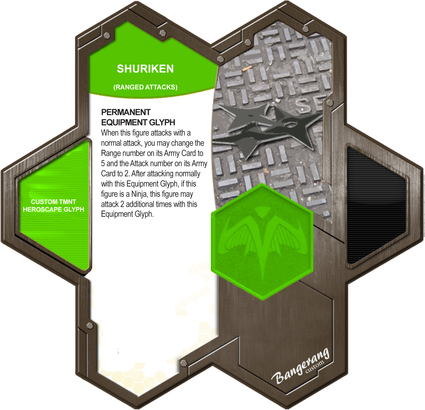 The Book Of The Glyph Of Shuriken - Heroscape Nightcrawler (1456x1430), Png Download