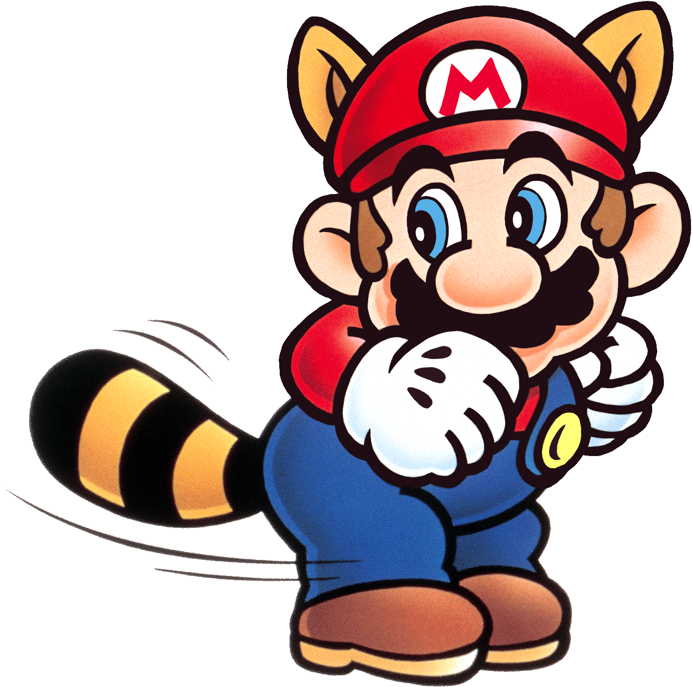 Raccoon Mario Smb3 - Mario Bros 3 Png (1513x1500), Png Download