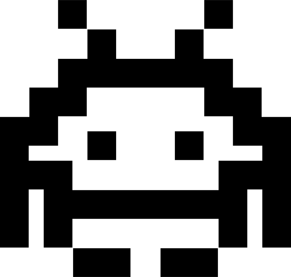 Space Invaders - - Fantasma Png Space Imvasers (980x932), Png Download