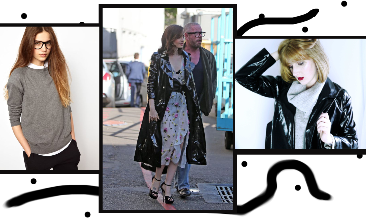 Outfits Lily Collins Dresss Source - London (1280x800), Png Download