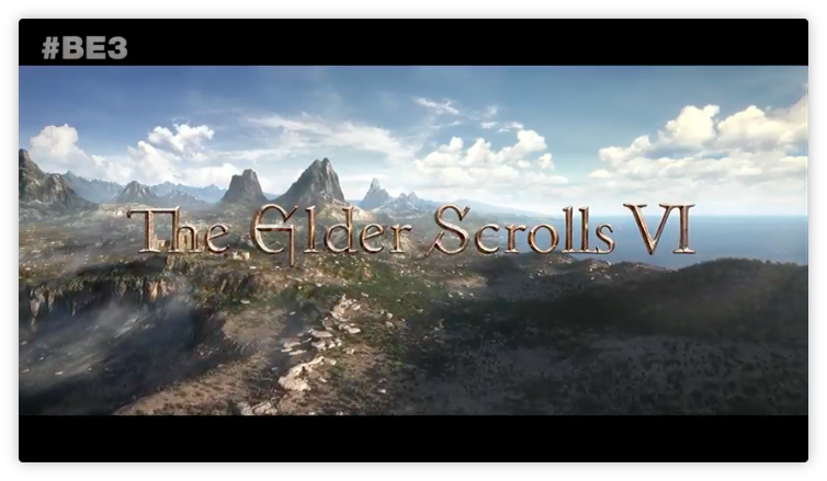 The Elder Scrolls Vi And Bethesda's Original Ip Starfield - Elder Scrolls Vi E3 2018 (754x439), Png Download