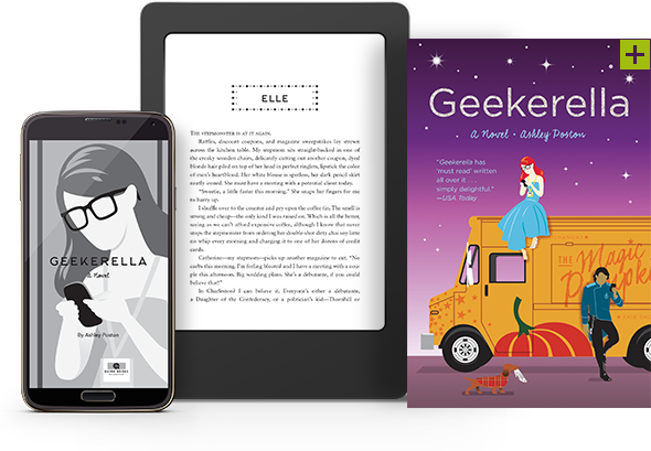 Cover For Geekerella - Geekerella: A Novel [book] (590x409), Png Download