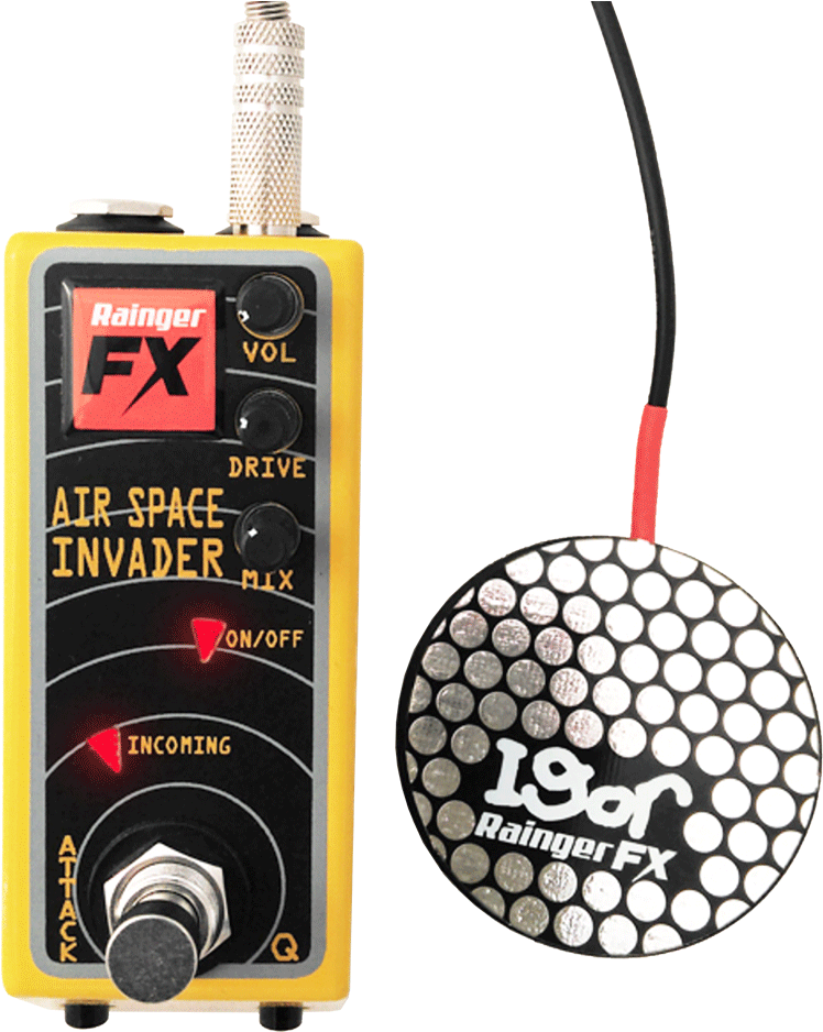 Rainger Fx Air Space Invader Overdrive Pedal - Rainger Fx Deep Space Pulsar Sidechainer Pedal (1000x1000), Png Download