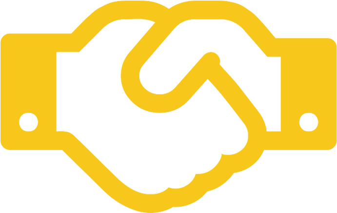 Build Cu Stomer Confidence And Trust - Icon Fa Fa Handshake (1080x810), Png Download