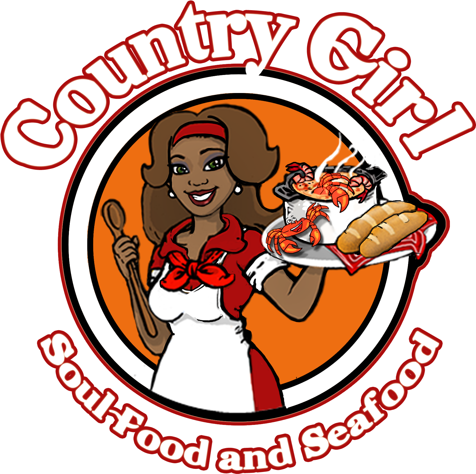 Country Girl Soulfood And Seafood - Seafood (1944x2050), Png Download