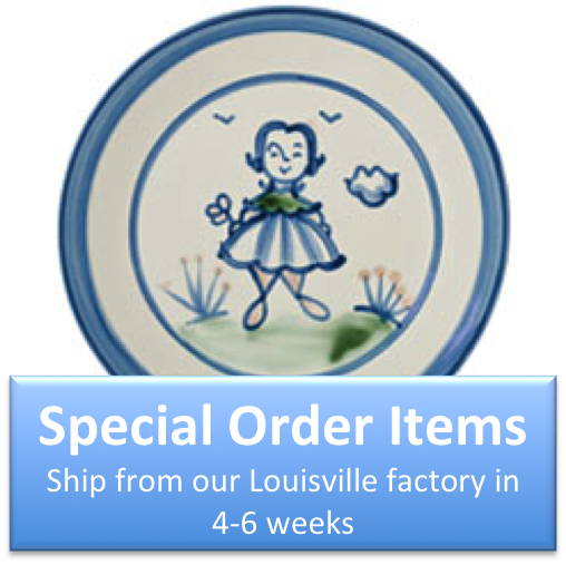 Shop For Hadley Pottery Girl Pattern - Hadley Pottery (508x507), Png Download