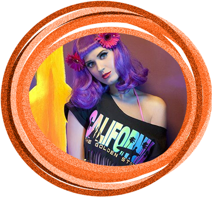 Katy Perry - Trends International Katy Perry Neon Wall Poster 22.375" (744x675), Png Download