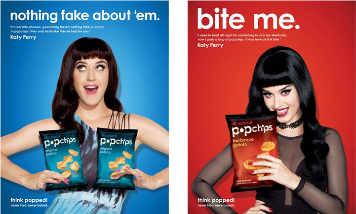 The Vibrant Katy Perry Popchips - Popchips 6-flavor Variety Count, 0.8-oz. Single Serve (832x434), Png Download