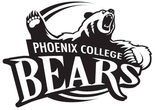 Black - - Phoenix College Bears (506x358), Png Download