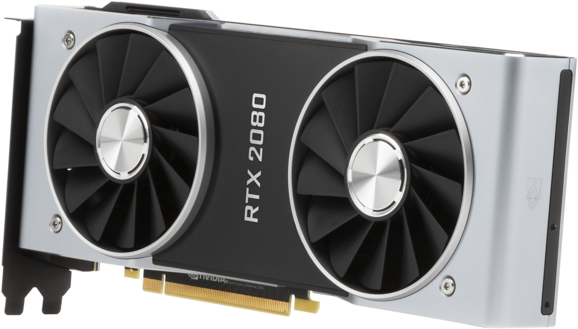 Geforce Rtx - Nvidia 2080 Founders Edition (2376x1530), Png Download