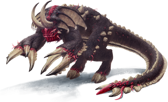 Creature A, Psd Neverenn Creature Image - Monster (700x426), Png Download