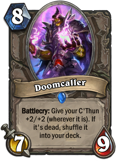 Doomcaller Hearthstone - Kazakus Hearthstone (400x543), Png Download