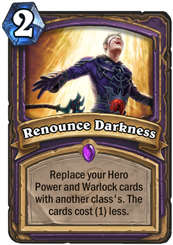Darkness Hearthstone - Hearthstone Un Goro Crater Cards (400x543), Png Download