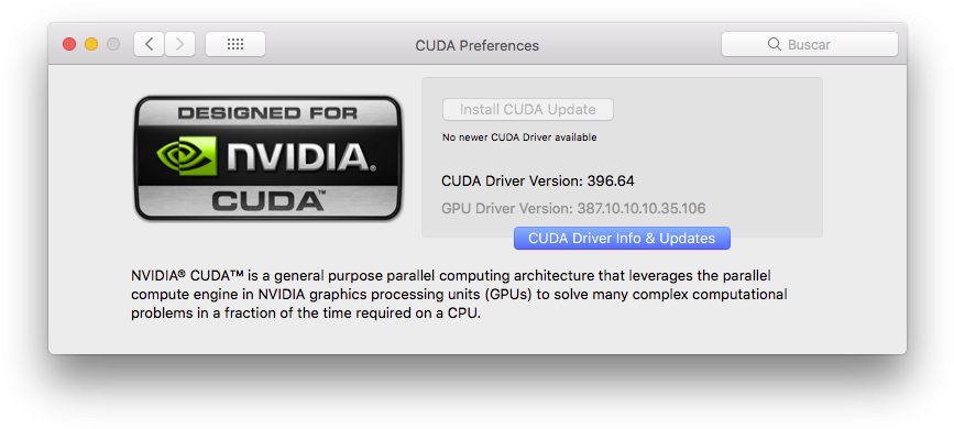 Captura De Pantalla 2018 06 06 A La - Cuda Driver Version 396.148 No Gpu Detected (892x413), Png Download