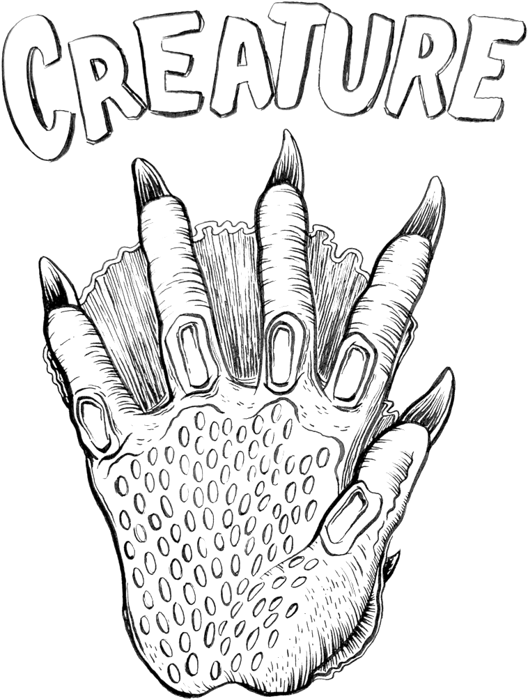 Creature - Portable Network Graphics (1000x1333), Png Download