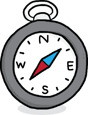 The Arts Image Pbs - Compass Clipart (305x398), Png Download