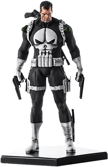 Frank Castle 1/10th Scale Statue - Punisher - 1:10 Scale Statue - Toy (600x600), Png Download