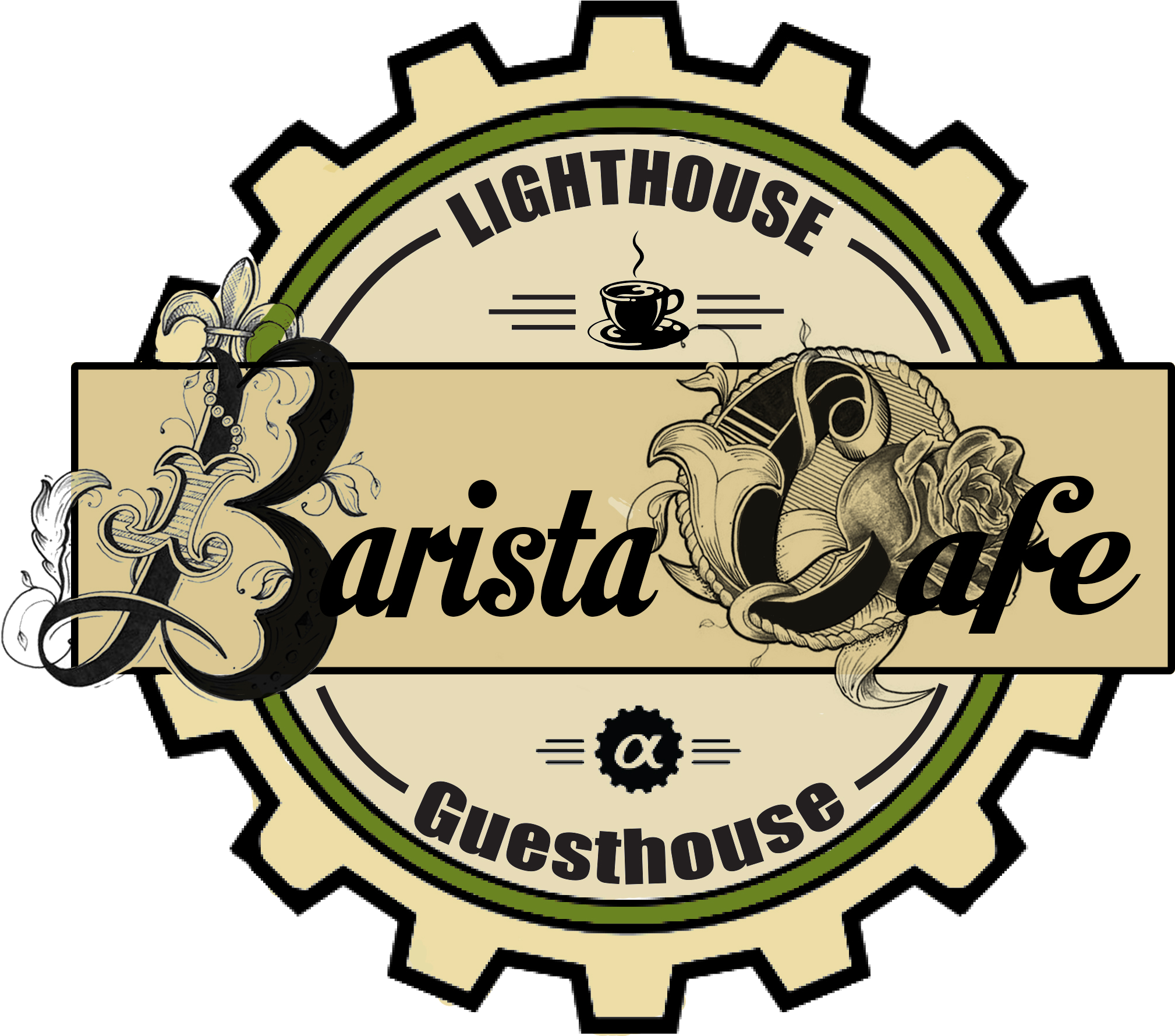 Barista Café - Angeles City National Trade School (2550x2464), Png Download