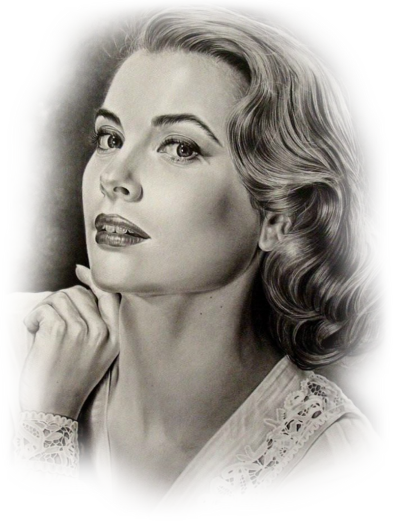 Image Freeuse Library Image Du Blog Anousdeux Centerblog - Grace Kelly (800x1064), Png Download