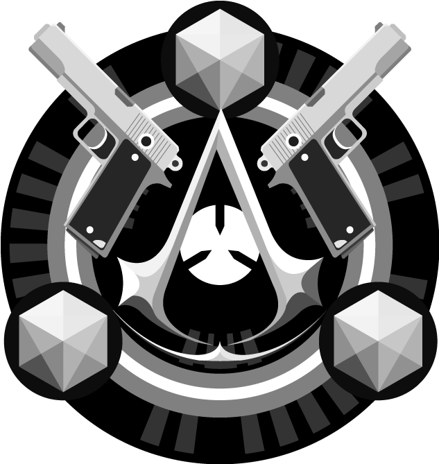 Image Library Download Raiders Vector Black And White - Tomb Raider Assassins Creed (750x750), Png Download