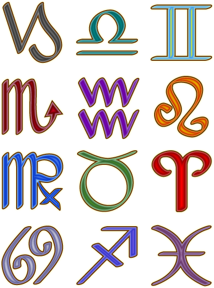 Search - Zodiac Icons (444x592), Png Download