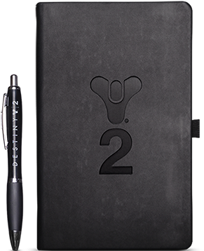 Destiny2 Thumbnail Notebook Pen V4 - Thumbnail (600x439), Png Download