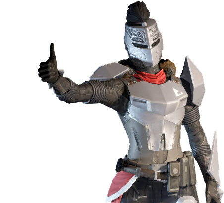 Lien Direct, 2017/34/4/1503533592 Pouce En Haut - Personnage Destiny 2 Png (547x410), Png Download