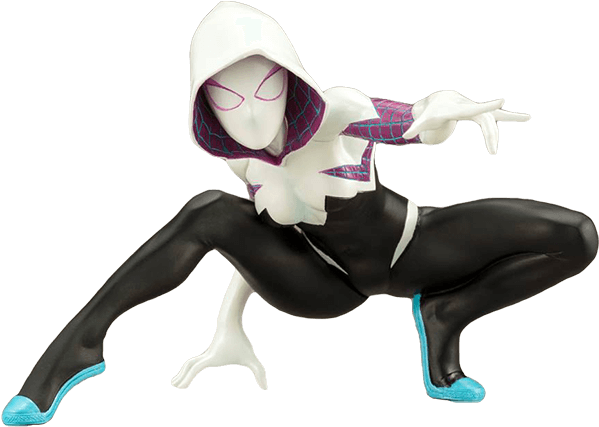 Spider-gwen Artfx - Kotobukiya Spider Gwen (709x709), Png Download