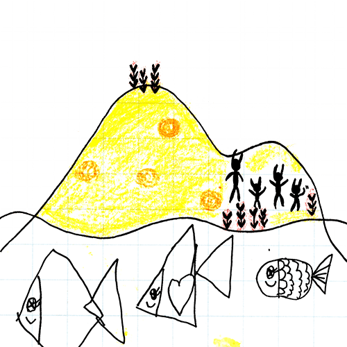 Haha Island Is An Ordinary Island Where Haha Sisters - Nikon D500 (500x500), Png Download