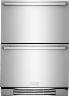 Electrolux Ei24rd10qs 24" Refrigerator Drawers With (632x480), Png Download