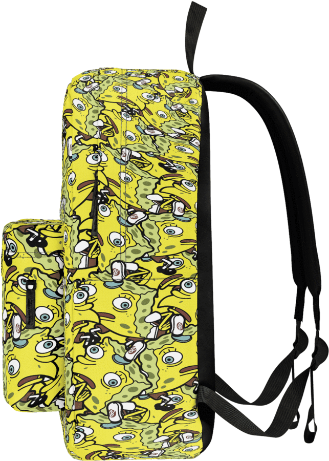 Mock Spongebob Classic Backpack - Stacyplays Lunchbox (1024x1024), Png Download