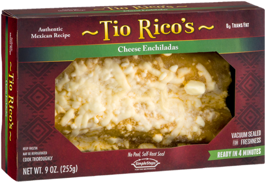 Tio Rico's Cheese Enchiladas (600x600), Png Download