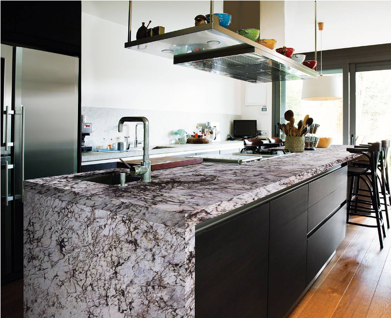Aruba Dream Granite - Granite Silver Cloud Island (962x625), Png Download