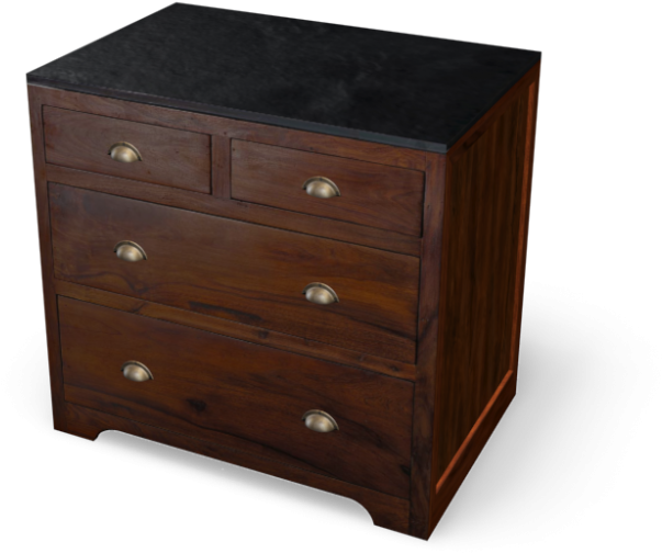 Kitchen Counter 90 Lubéron By Maisons Du Monde - Chest Of Drawers (1000x1000), Png Download