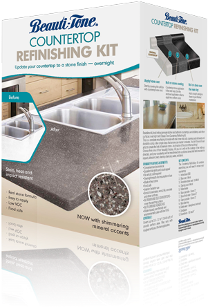 Beauti Tone Countertop Refinishing Kit Stone Mist (350x539), Png Download