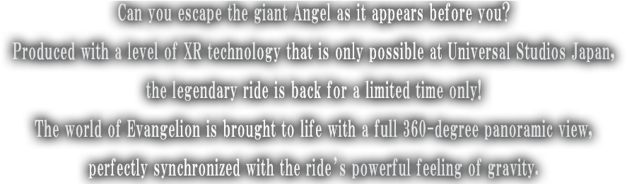 Can You Escape The Giant Angel As It Appears Before - Symmetry (980x260), Png Download