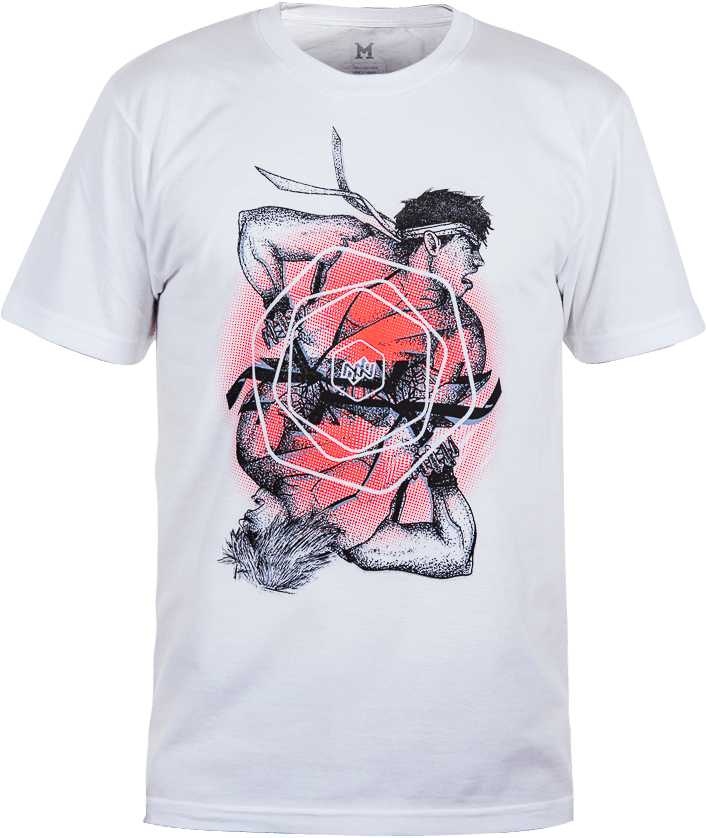 Ryu Vs Ken Hadouken - Ryu (735x1000), Png Download