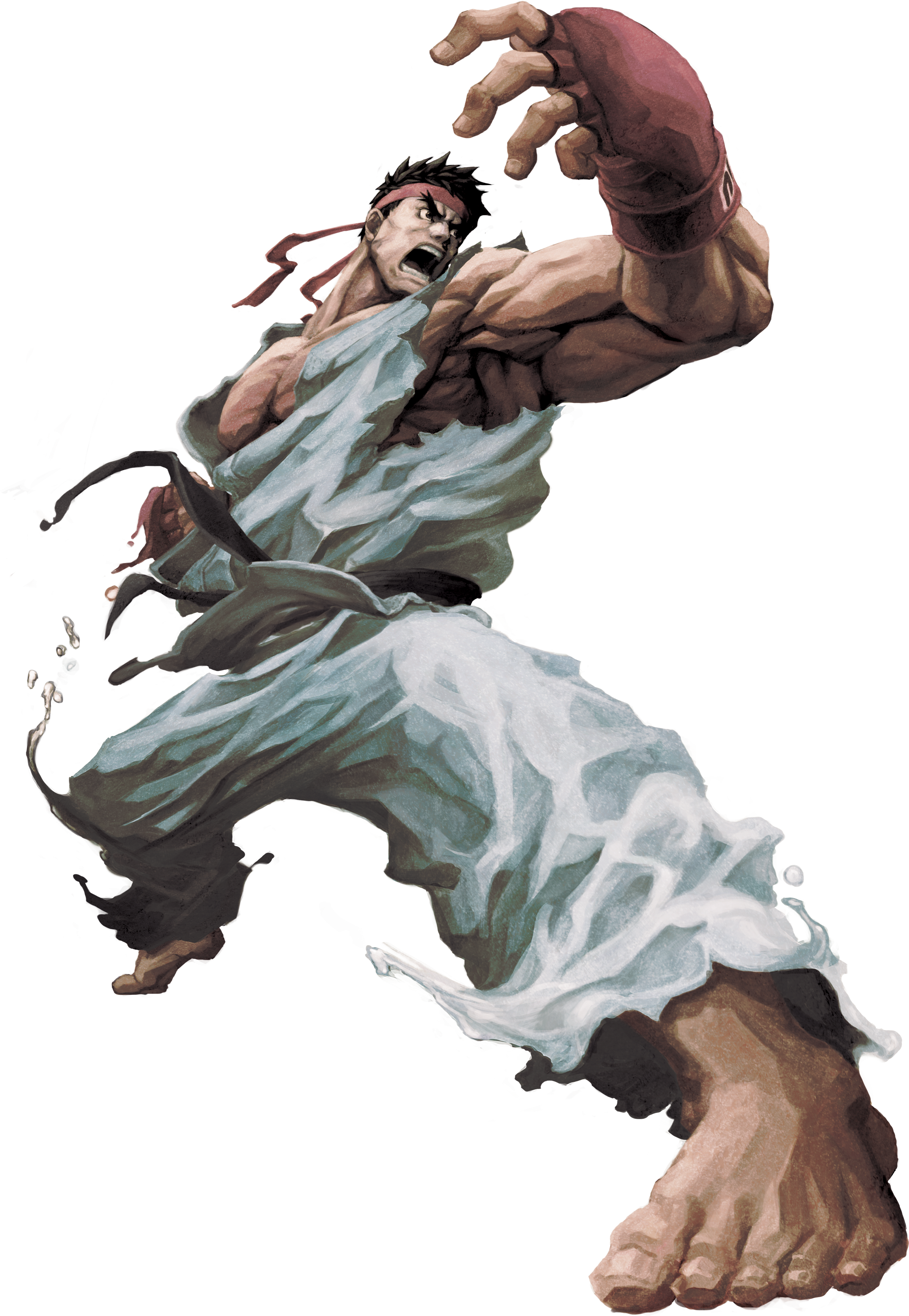 Ryu - Street Fighter X Ryu (2245x3249), Png Download