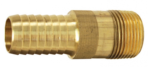 King Combination Nipple Npt Threaded - Dixon Bst10 King 1" Brass Combination Nipple Npt End (500x500), Png Download