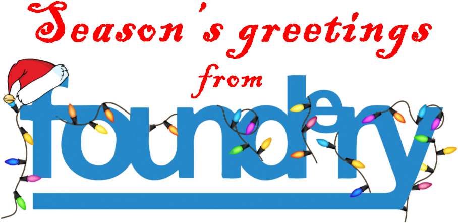 Foundery Christmas Banner Image - Works (918x500), Png Download