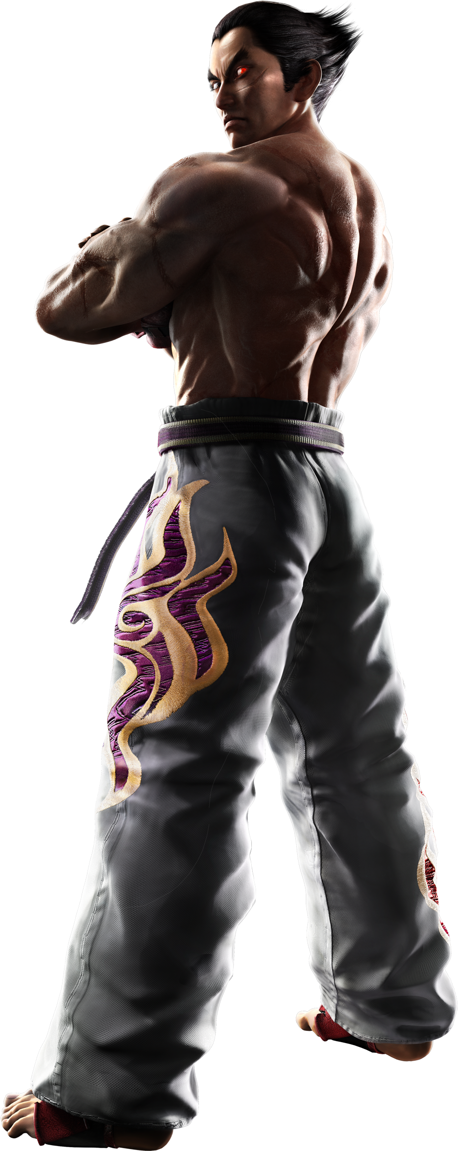 Kazuya Mishima Vs Ryu - Kazuya Mishima Tekken Tag Tournament 2 (1090x2400), Png Download