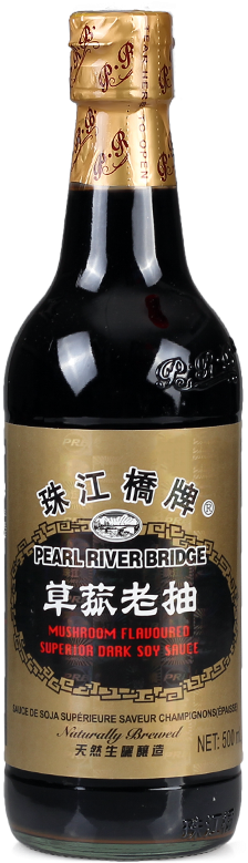 500ml Per Bottle - Mushroom Soy Sauce Pearl River (500x791), Png Download