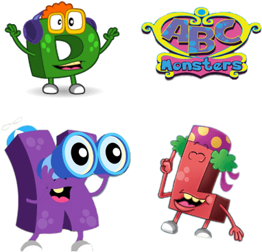 Abc Monsters - Season (400x400), Png Download