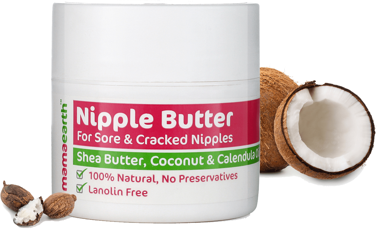 Certified Toxin-free - Mamaearth Nipple Butter - 50 Ml (1408x1042), Png Download
