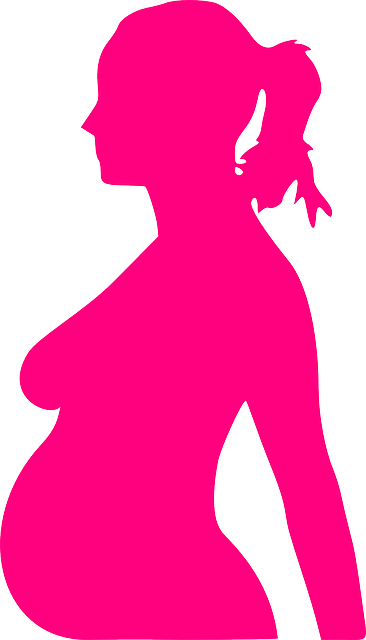 Pregnant Clip Art (366x640), Png Download