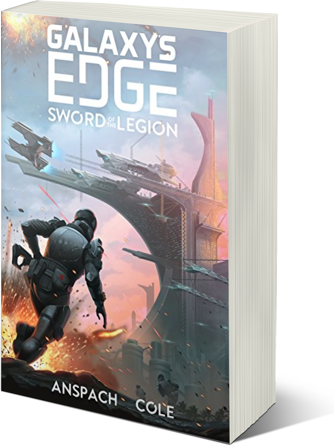 Sword Of The Legion - Galactic Outlaws By Nick Cole (1300x1600), Png Download