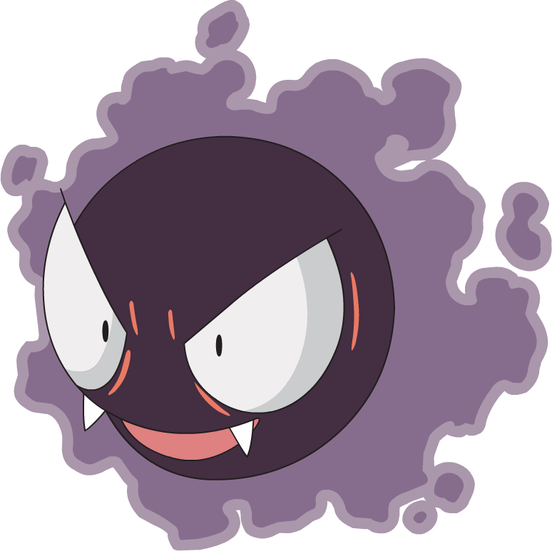 Gastly Ag - Gastly Pokemon (774x773), Png Download