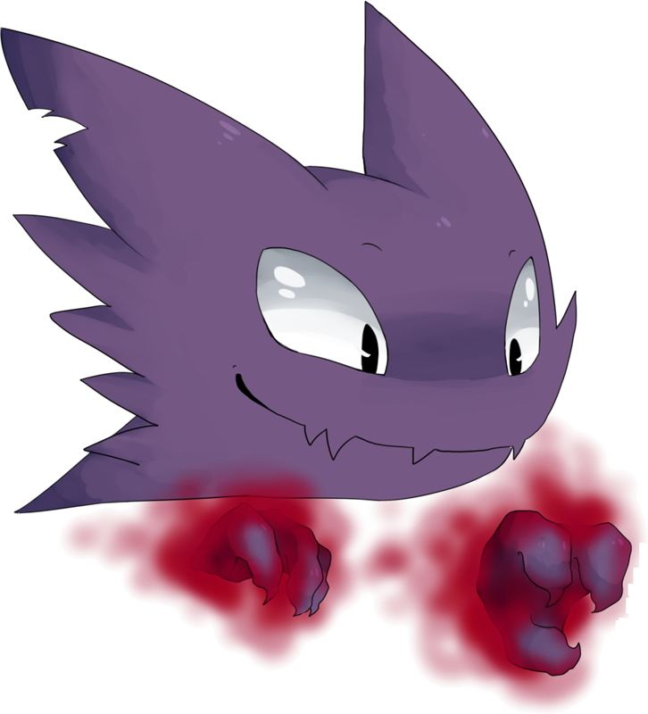 Shiny Haunter Pokédex - Pokemon Shiny Haunter (726x800), Png Download